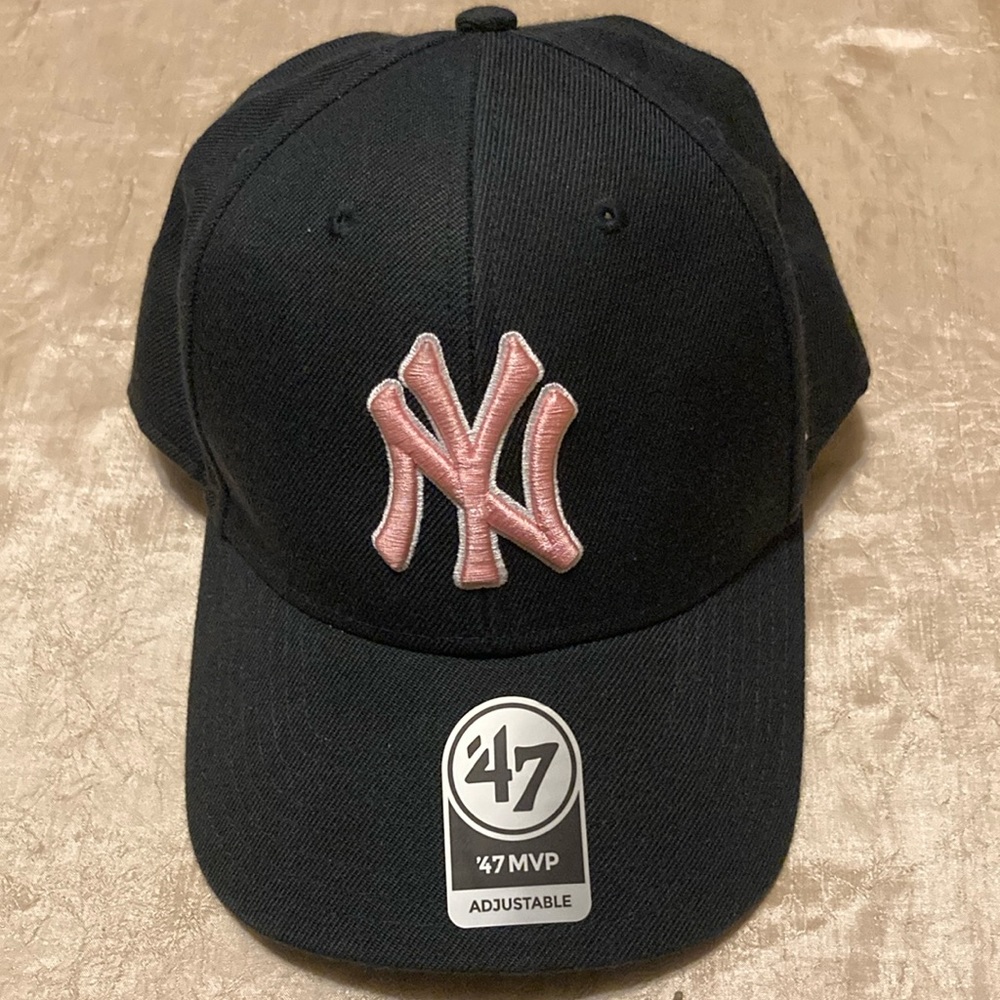 47 New York MVP Curved Navy Pink